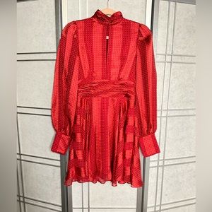 Beautiful Bright Red Mini Dress